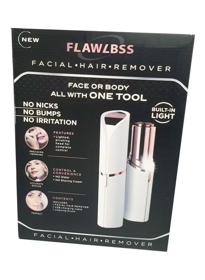 Facial Hair Remover White/Gold