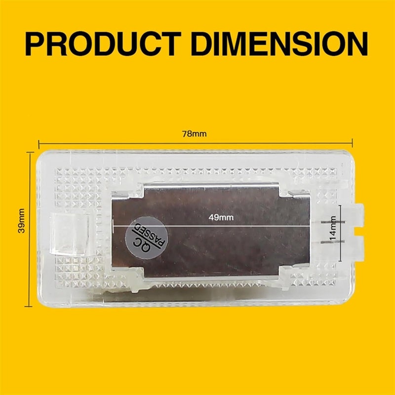 Wivplex 12V LED Footwell Light for BMW - Image 2