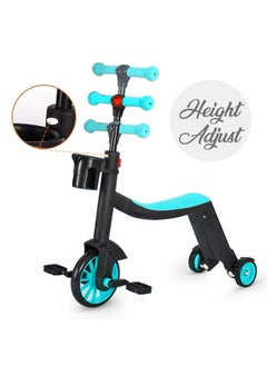 Little Story Little Story Kids Scooter / Balance Bike / Tri Cycle - Green  - Image 4