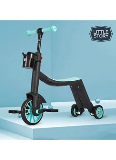 Little Story Kids Scooter / Balance Bike / Tri Cycle - Green - pzsku/Z560602DAE1DD3FCE9A91Z/45/_/1734066800/e883469a-f897-441e-9a32-55a630811c6b