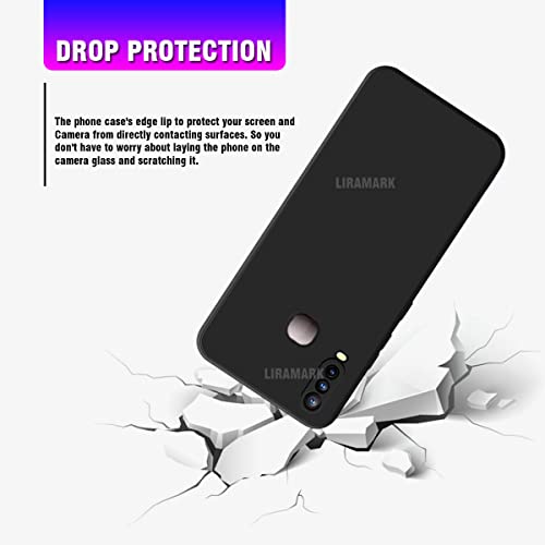 LIRAMARK Silicone Soft Back Cover Case for Vivo Y17 / Y15 / Y12 / Y11 / U10 (Black) - Image 4