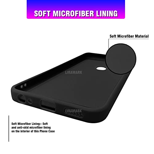 LIRAMARK Silicone Soft Back Cover Case for Vivo Y17 / Y15 / Y12 / Y11 / U10 (Black) - Image 5