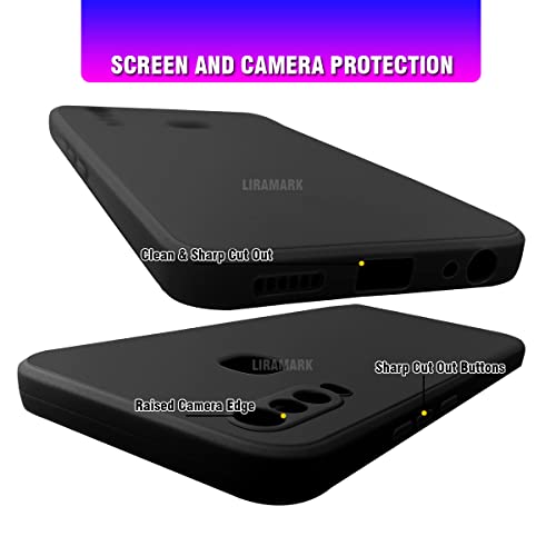 LIRAMARK Silicone Soft Back Cover Case for Vivo Y17 / Y15 / Y12 / Y11 / U10 (Black) - Image 3