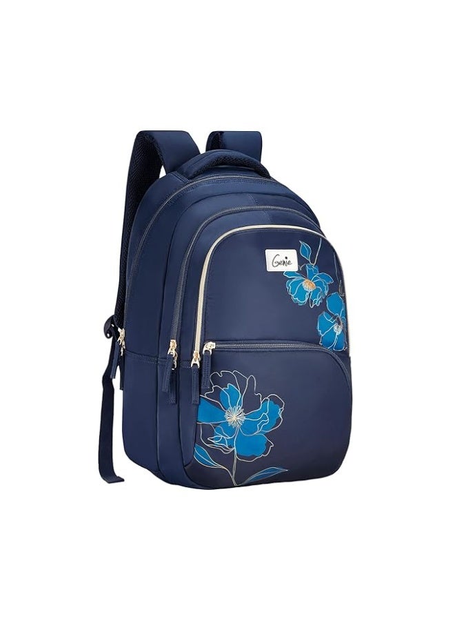 Genie Laptop Backpack for Women & Girls (36L) | Stylish Office, College & Travel Laptop Backpack | Multi-Compartment, Padded Laptop Sleeve, Water Resistant - Image 1