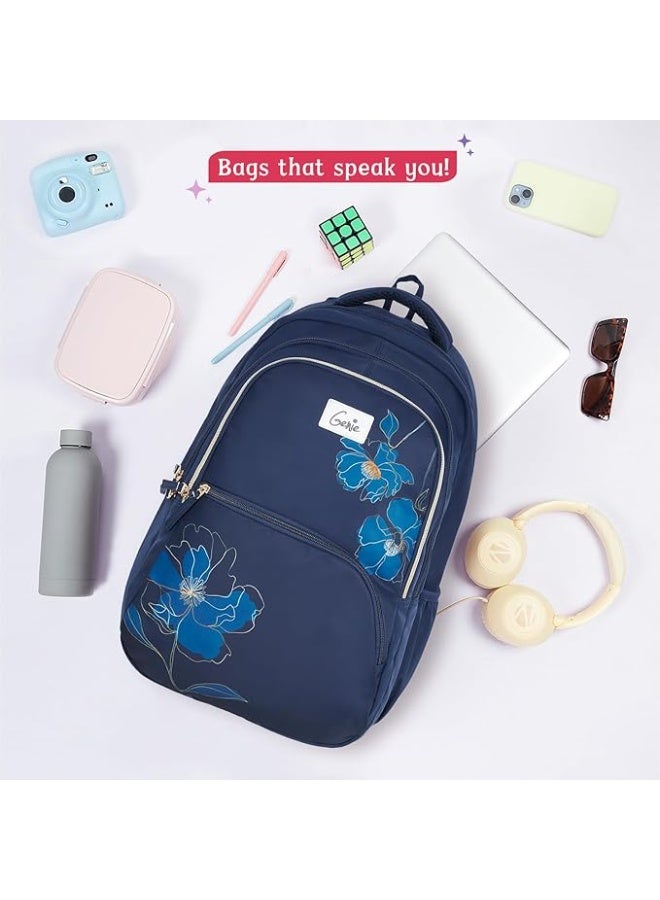 Genie Laptop Backpack for Women & Girls (36L) | Stylish Office, College & Travel Laptop Backpack | Multi-Compartment, Padded Laptop Sleeve, Water Resistant - Image 5