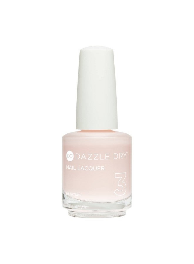 Dazzle Dry Dazzle Dry Nail Lacquer (Step 3) - Prima Ballerina - A sheer and milky delicate pink that makes a beautiful French base. (0.5 fl oz) - Image 1