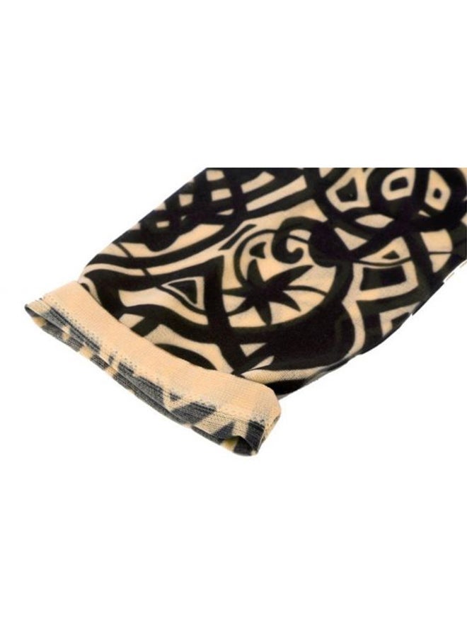 NIBEMINENT Tattoo Sleeves Temporary Used Any Time Item No 1125 - 6 Beige/Brown - Image 3