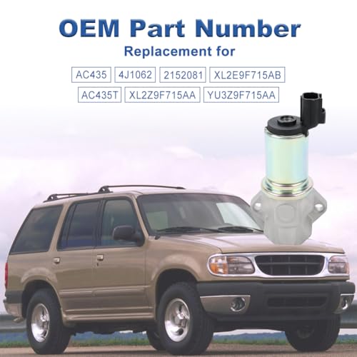 zayody Fuel Injection Idle Air Control Valve Compatible with Ford Explorer Mercury Mountaineer 19992001 Explorer Sport Trac 2001 IAC Idle Air Control Valve Replacement for XL2Z9F715AA YU3Z9F715AA - Image 3