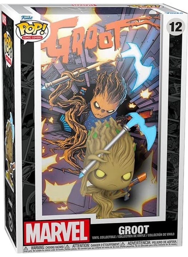 Funko Marvel Groot Cover Display Pop! Vinyl Collectible Figure Limited Edition Exclusive - Image 3