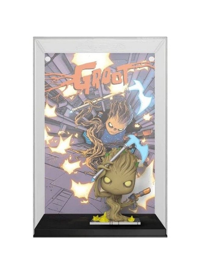Funko Marvel Groot Cover Display Pop! Vinyl Collectible Figure Limited Edition Exclusive - Image 1
