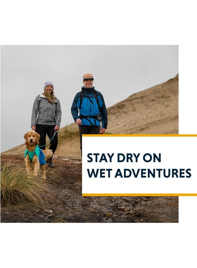راف وير معطف مطر للكلاب من Ruffwear، مقاوم للماء والرياح وخفيف الوزن، مناسب لجميع الأحوال الجوية، أزرق داكن، مقاس صغير جدًا - Image 3