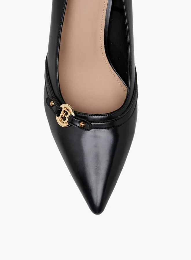 Flora Bella By Shoexpress BLACK Flora Bella Women Stiletto Heel Pumps for Women | Best Price UAE