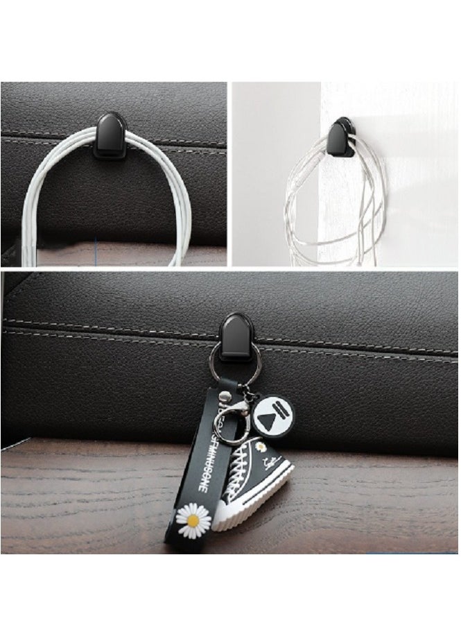 Generic 30 Multifunctional Adhesive Hooks,Suitable For Bedroom, Living Room And Car Interior  - Image 2