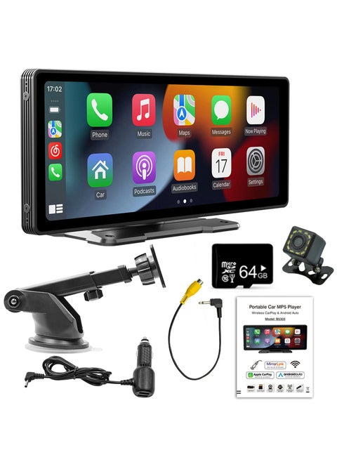 10.26” touch screen Car Multimedia WIFI Video Player Wireless Carplay Screen for Apple Or Android