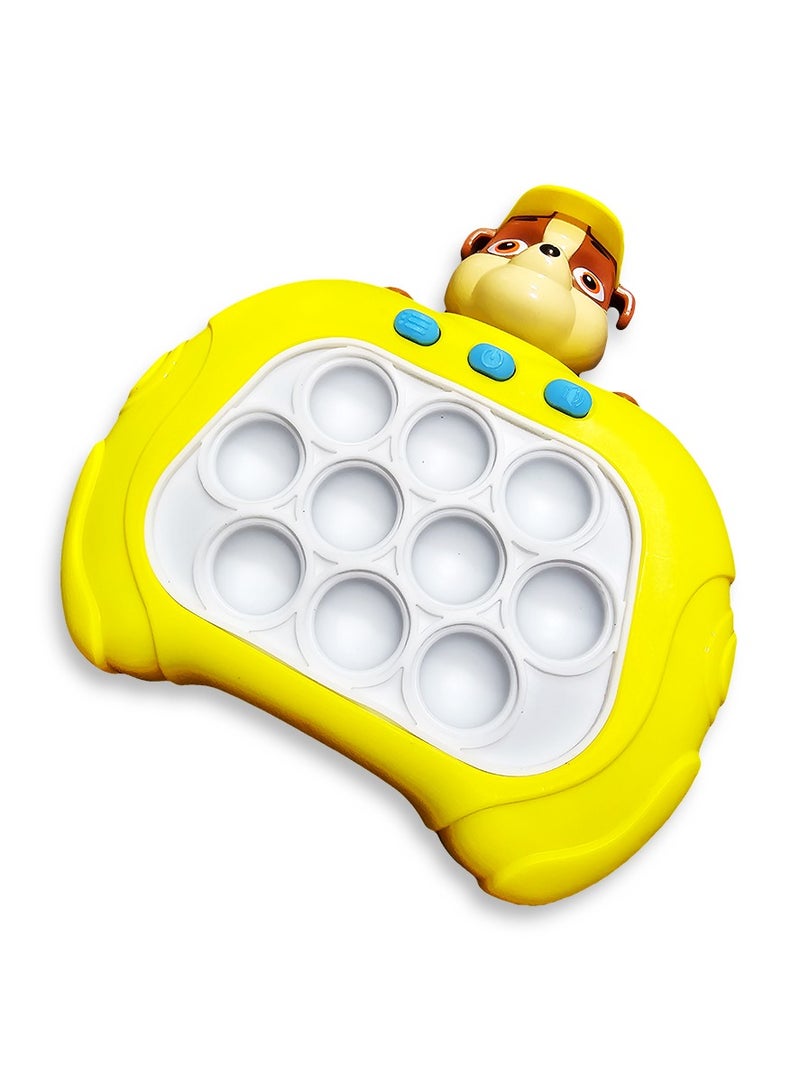 Quick Push Pop Game for Kids Adults, Handheld Game Fast Puzzle Game Machine, Push Bubble Stress Toy Relief - Image 4