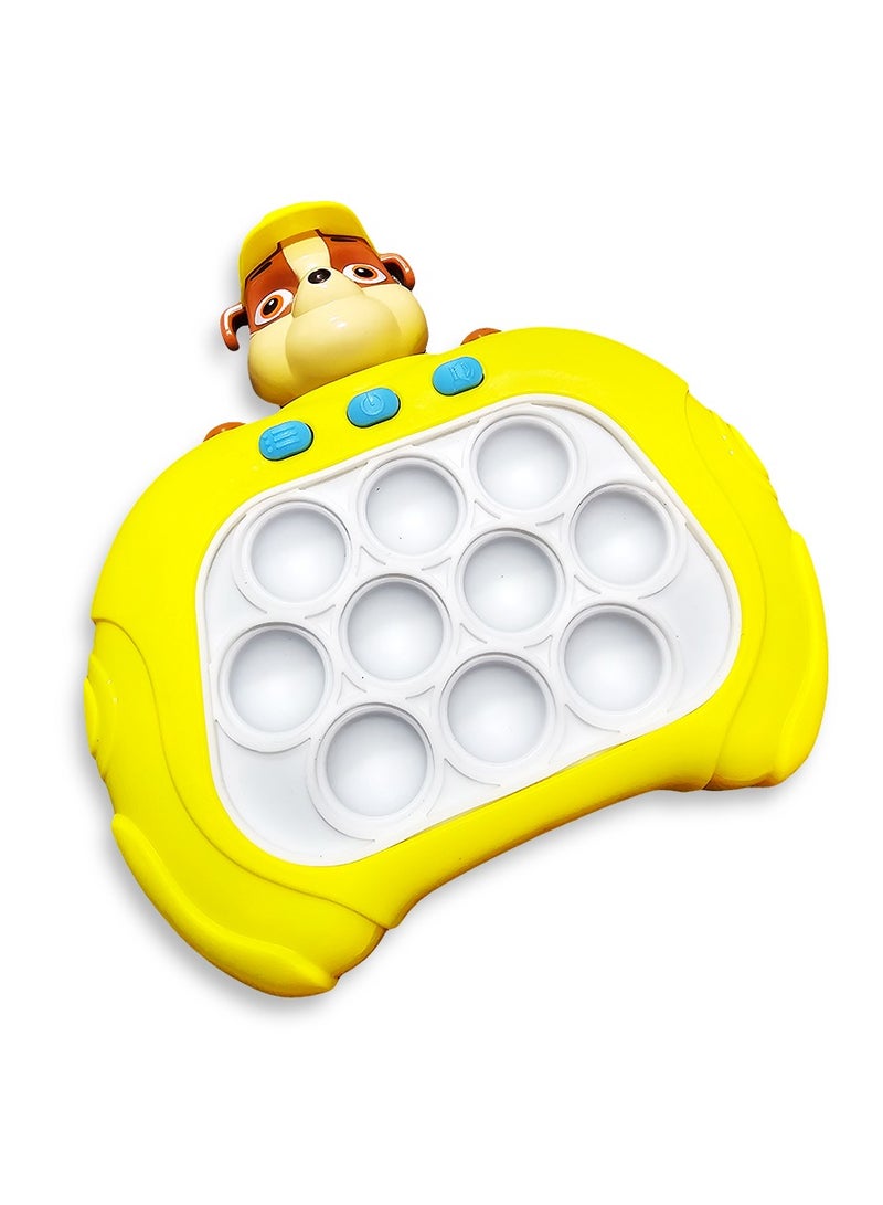 Quick Push Pop Game for Kids Adults, Handheld Game Fast Puzzle Game Machine, Push Bubble Stress Toy Relief - Image 3