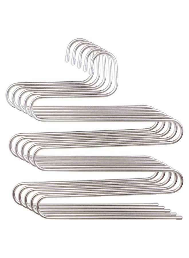 زوبير 5 Layer S Shaped Stainless Steel Hanger (1 Pack) - Image 1