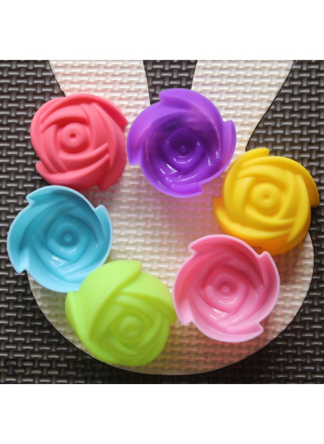 Generic 5cm Silicone Mold Heart-shaped Flower Daisy Jelly Mold Kitchen Baking Tools Daily Use Cake Molds Various Styles Available-Specifications:515#snow Lotus Pre-sale Will Be Shipped In September  - Image 3
