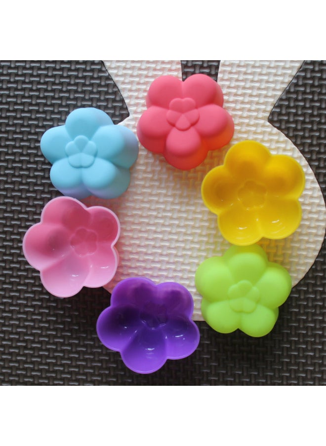 Generic 5cm Silicone Mold Heart-shaped Flower Daisy Jelly Mold Kitchen Baking Tools Daily Use Cake Molds Various Styles Available-Specifications:515#snow Lotus Pre-sale Will Be Shipped In September  - Image 4