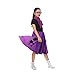 Leadtex 50s Poodle Skirt Sock Hop Costume Accessory Set for Girls with ScarfGlassesSocks - Image 4