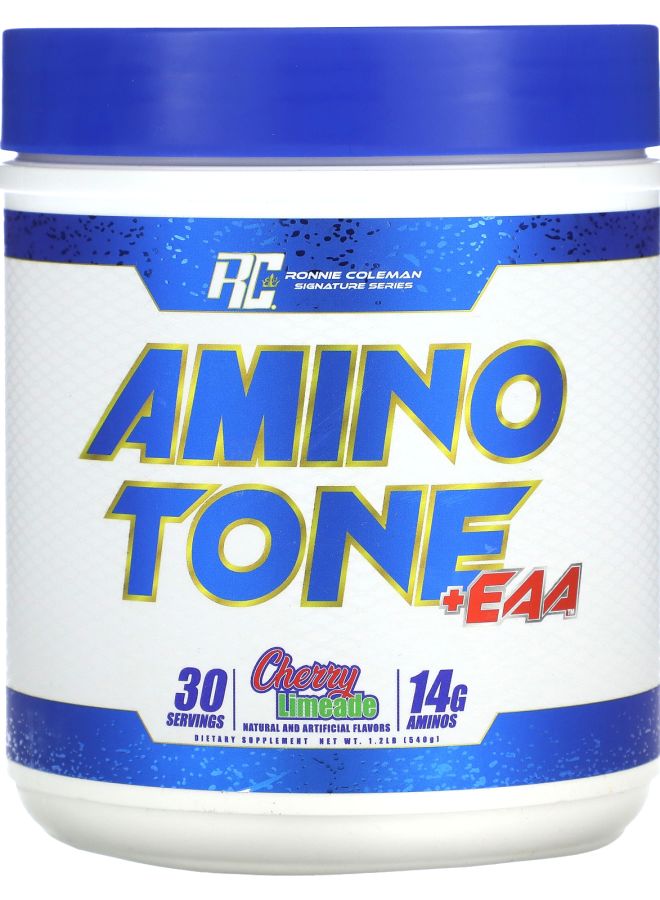 RONNIE COLEMAN سلسلة التوقيع أحماض أمينية + EAA نكهة الكرز والليمون 1.2 رطل (540 جرام)