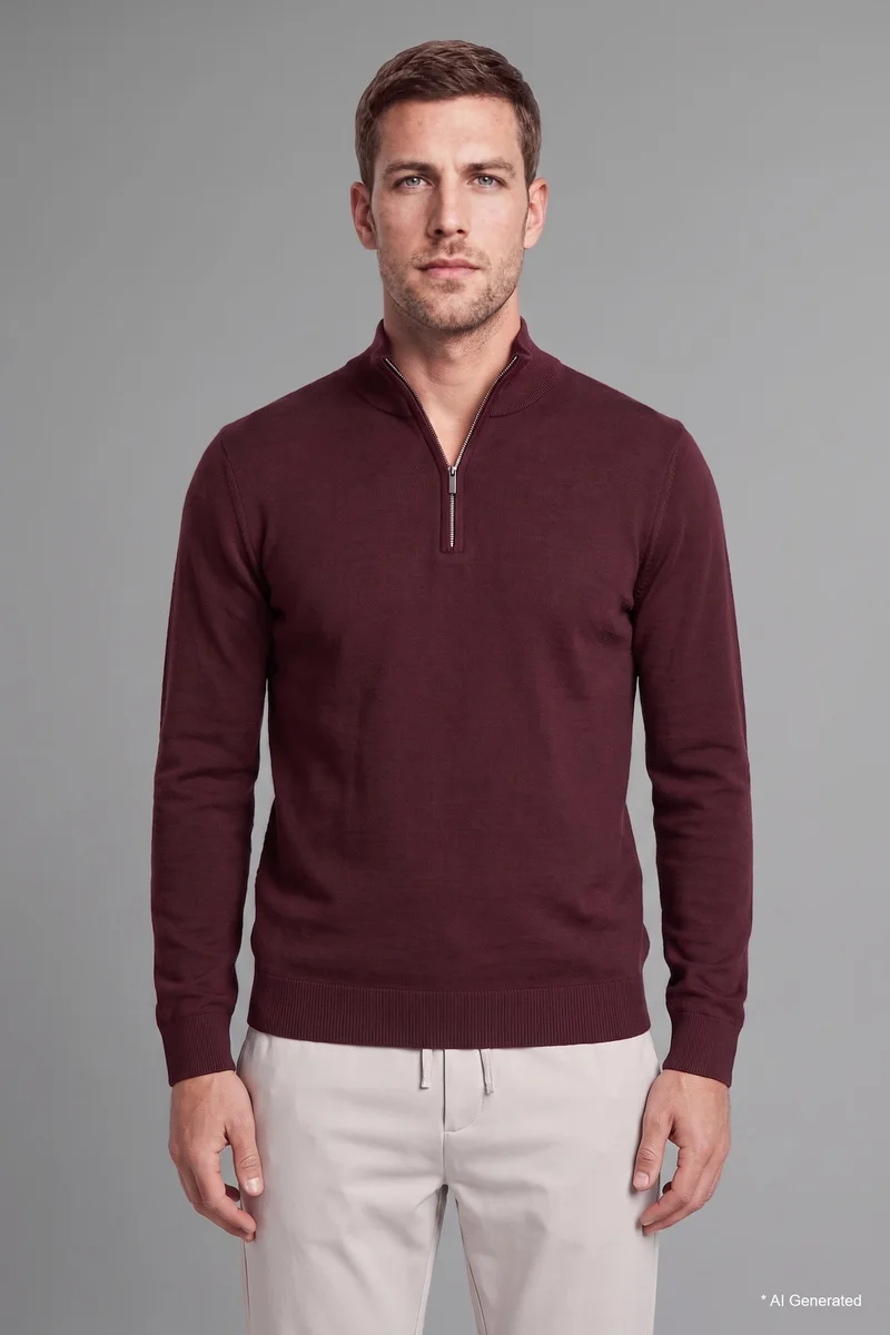 Defacto  Standard Fit Knitwear Pullover for Men | Best Price UAE