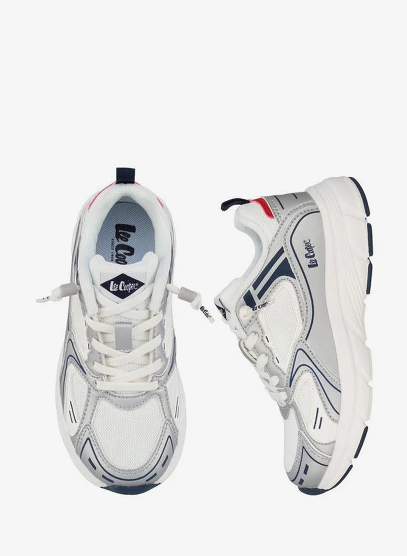 Boys Lace-Up Ankle School Sneakers