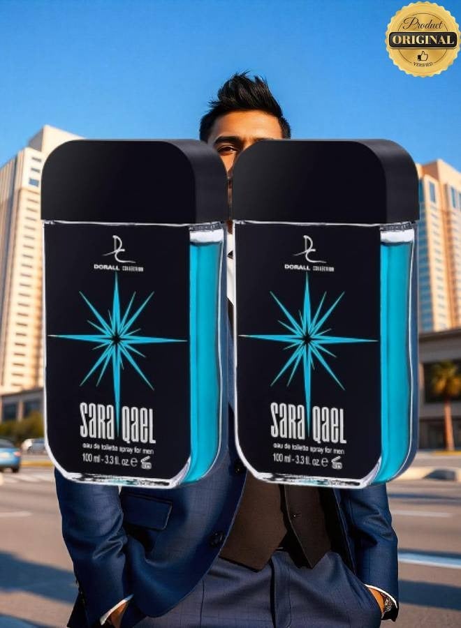 DORALL COLLECTION 2 Pieces Sara Qael Perfume EDT 100ML - Image 1