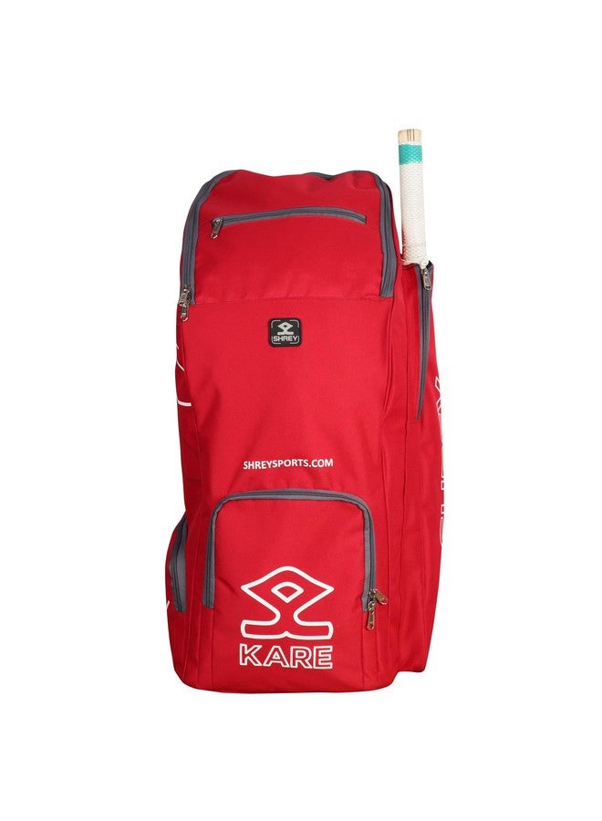 SHREY حقيبة شري كاري دافل حمراء مقاس واحد (أحمر) - Image 1
