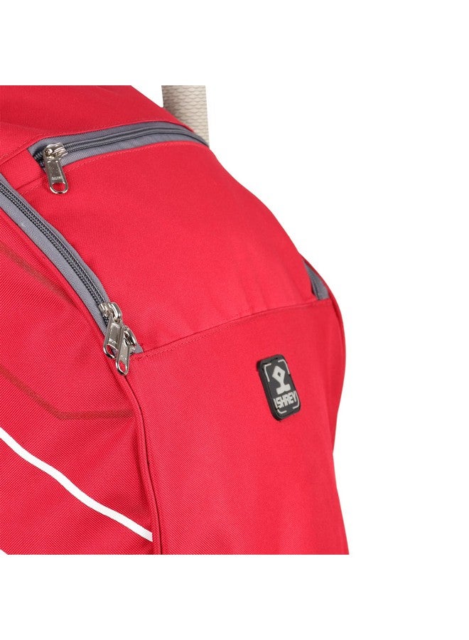 SHREY حقيبة شري كاري دافل حمراء مقاس واحد (أحمر) - Image 5