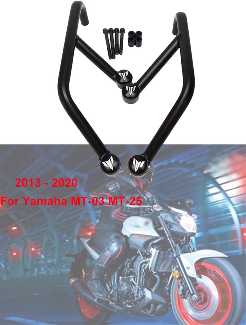 Wivplex Motorcycle Handguard Crash Bar for Yamaha MT-03 MT-25 - Image 3