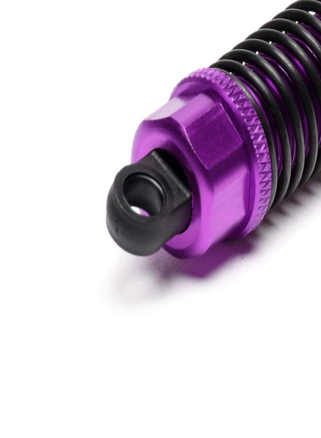 UURCSKY Alloy Shock Absorber Damper 130mm Adjustable for RC Car 1/10 Crawler Truck HPI HSP Losi Axial Tamiya Redcat Upgrade Part 4pcs/Set(Purple) - Image 4
