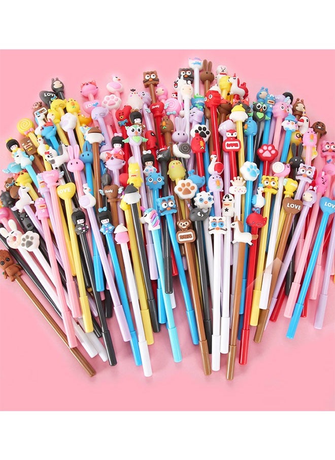 ZCM-HAPPY 20pcs Cute Cartoon Gel Pens Set, Multicolor  - Image 3