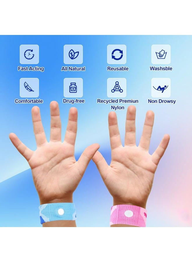 SZSTYYP Motion Sickness Bands for Kids, Travel Sickness Relief Wristbands, Anti-Nausea Wristbands for Morning Sickness… - Image 5