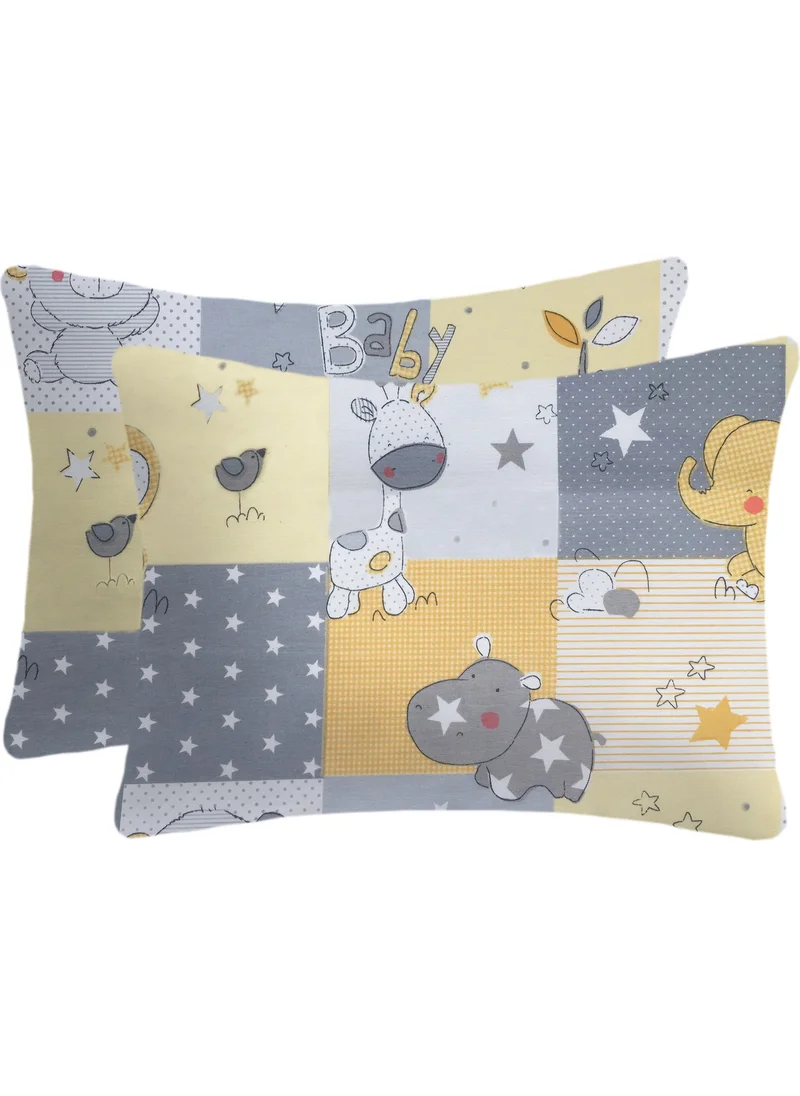 Lief Home 100% Cotton Baby Pillow Case | 35X45 (2 Pieces)