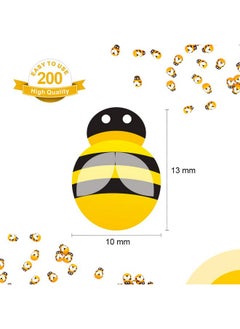 200Pcs Tiny Wooden Bee Decor Ygdz Self Adhesive Painted Flatback Mini Wooden Bumble Bees For Crafts Scrapbooking Decoration Embellishments Diy - pzsku/Z560812883A66F454E040Z/45/_/1724480475/6a305a9d-7c49-4d85-881d-1ee8270f75d9