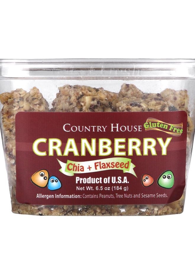 Country House Cranberry Chia + Flaxseed 6.5 oz (184 g)