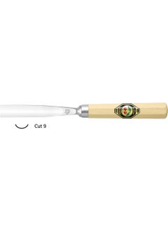 KIRSCHEN Two Cherries Flat Slotted Mouth Carving Chisel Cut9 10 mm  - Image 2