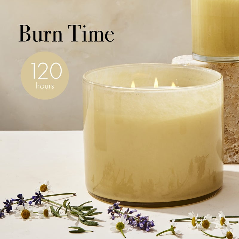 لافكو نيو يورك Lafco New York 3 -Wick Candle Champile Lavender - 30 أوقية - 120 ساعة وقت حرق - سفينة زجاجية قابلة لإعادة الاستخدام - مصنوعة في الولايات المتحدة الأمريكية  - Image 4