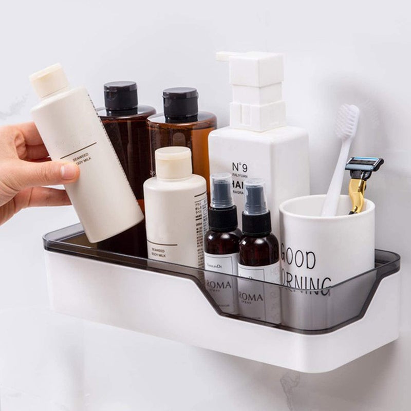 IVAR Magic Sticker Series Self Adhesive Plastic Bathroom Shelf Shower Caddy Standard 1 PCS - Image 1