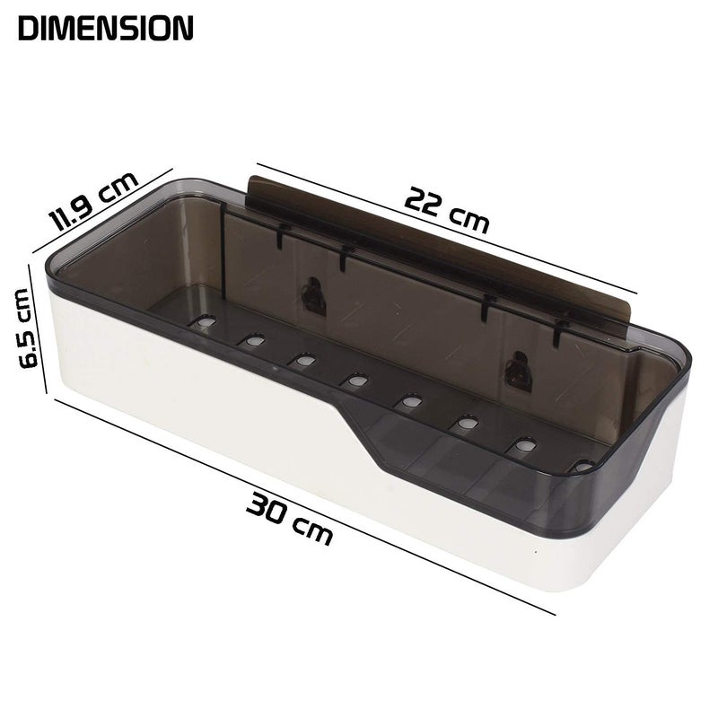 IVAR Magic Sticker Series Self Adhesive Plastic Bathroom Shelf Shower Caddy Standard 1 PCS - Image 2
