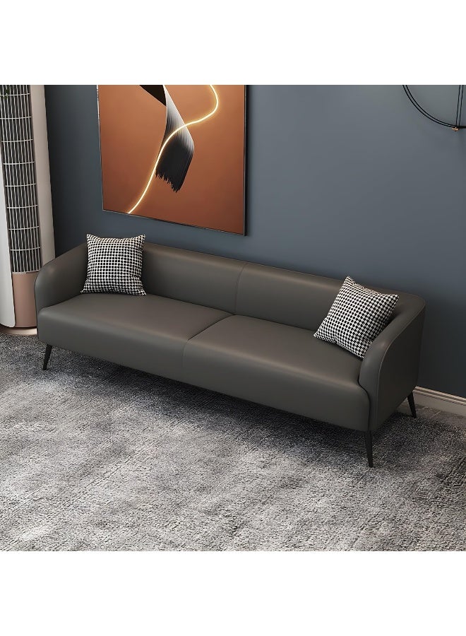 Comfynest Tech Cloth Love Seat With Tuxedo Arm - Image 1
