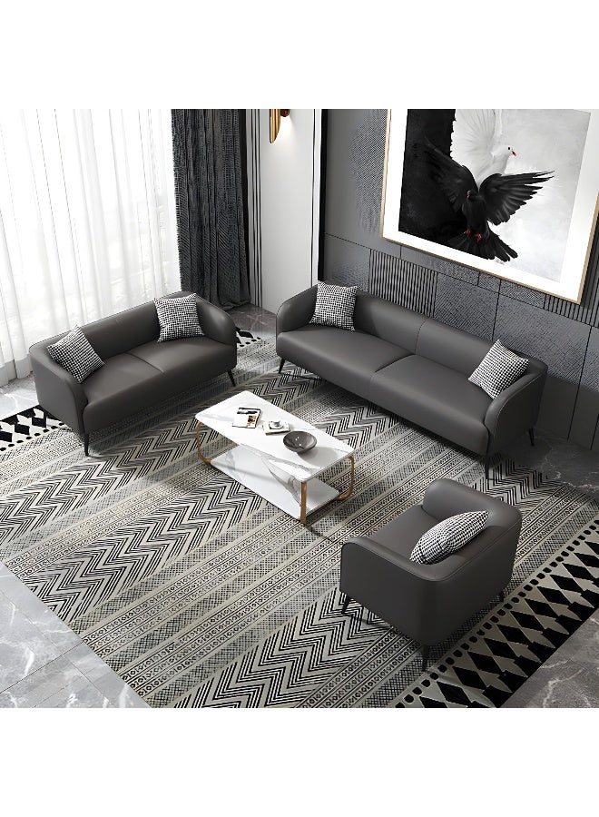 Comfynest Tech Cloth Love Seat With Tuxedo Arm - Image 3
