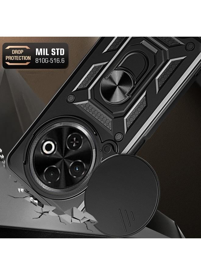 erorex Case For Tecno Spark 30C 4G Sliding Camera Cover Design TPU+PC Phone Case - Image 5