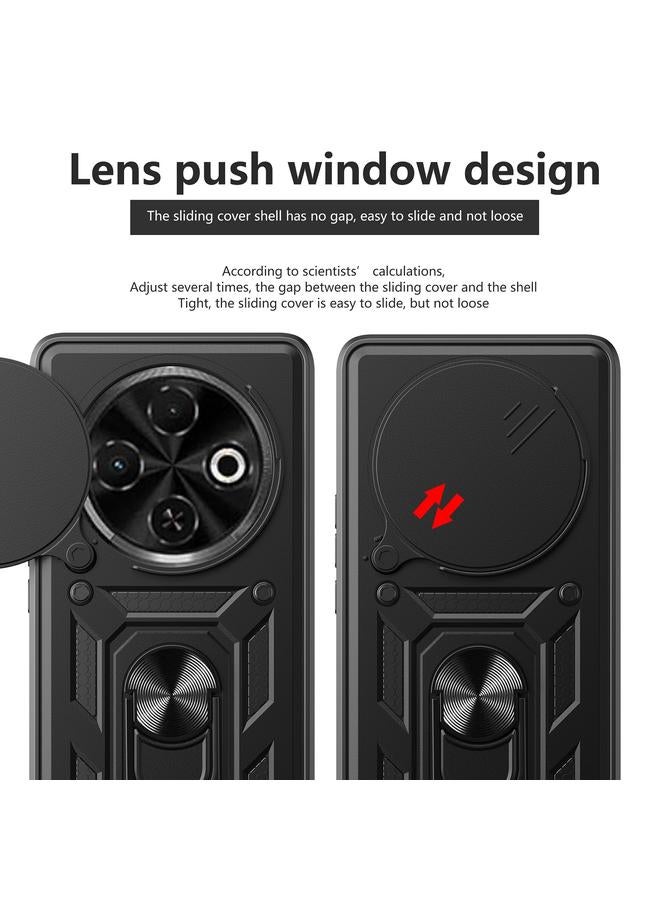 erorex Case For Tecno Spark 30C 4G Sliding Camera Cover Design TPU+PC Phone Case - Image 4