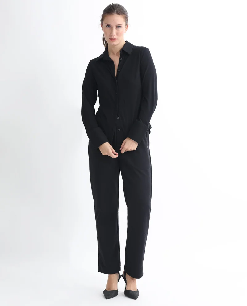 Rareism Women's Ankle-Length Straight Fit Trackpants