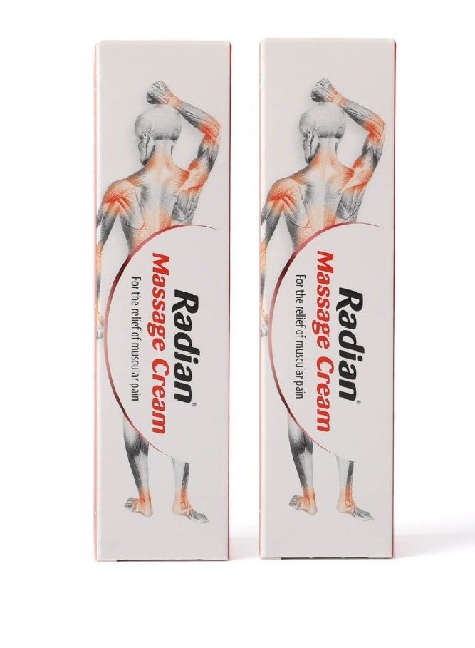 Radian 2 pieces of Massage Cream 2*100 g - Image 1