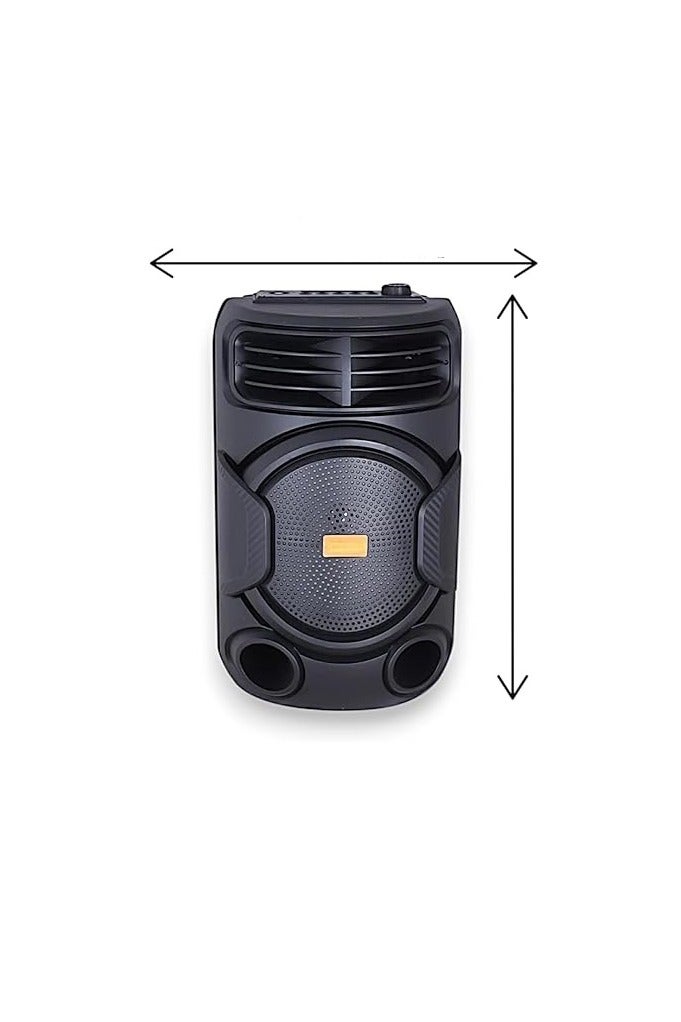 اسبيكر مضخم الصوت يدعم بلوتوث و فلاشه و ميموري - Image 4