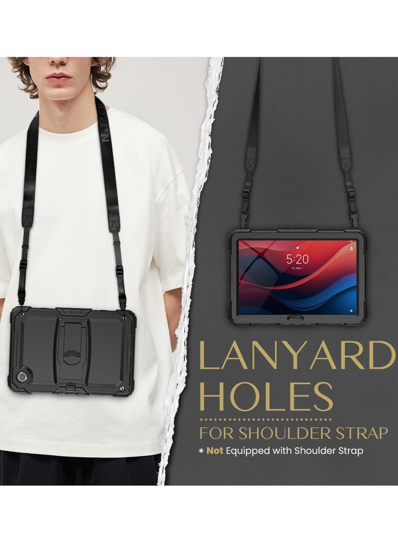 general Rugged case compatible with Lenovo Tab M11 TB330FU / Lenovo Xiaoxin Pad 2024 TB331FC, with screen protector, three-in-one break-resistant case, drop-proof, shockproof - Image 4