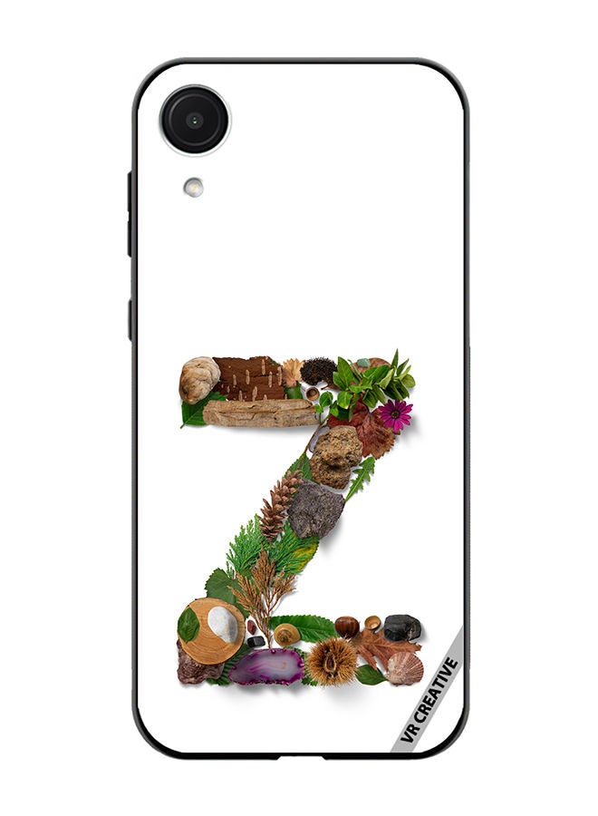 VR CREATIVE Protective Case Cover For Samsung Galaxy A03 Core Alphabet Z Design Multicolour - Image 1